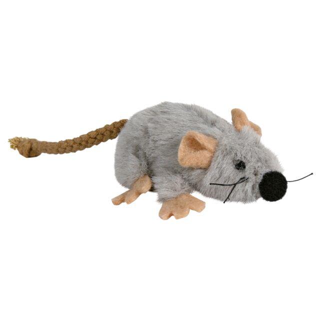Jollypaw Katteleke, Mus, plysj, kattemynte, 7 cm