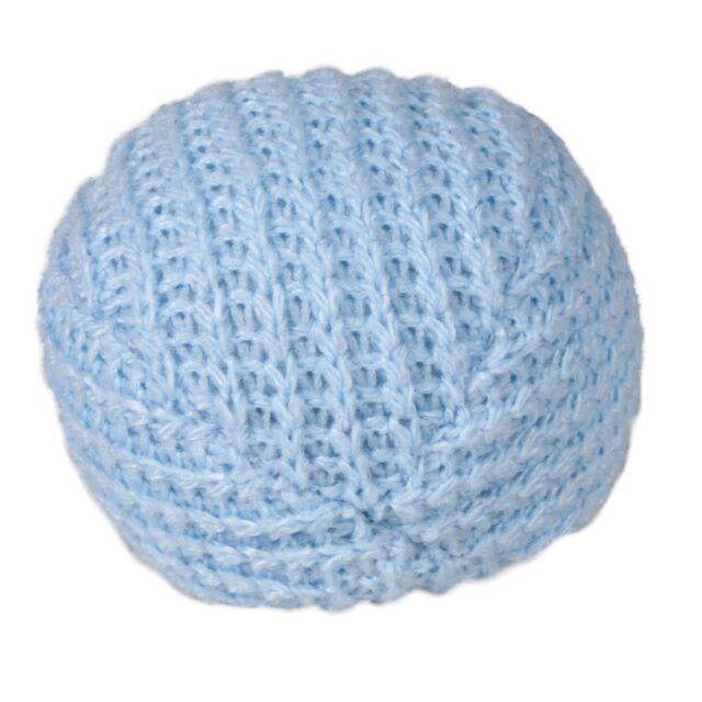 Jollypaw Katteleke, sett med strikkede baller 2 stk, kattemynte, 4,5 cm