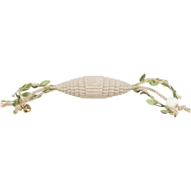 Jollypaw Katteleke, Rugbyball, papp/hamp, 24 cm