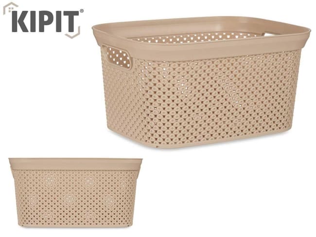 Kipit Organiser Basket Beige 5L
