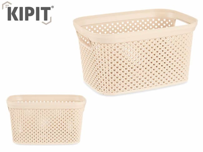 Kipit Organiser Basket Beige 3L