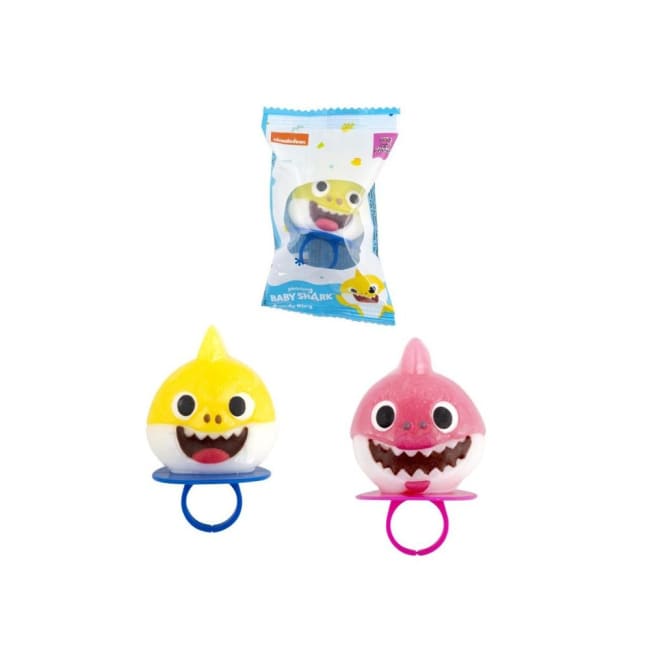 Baby Shark Ring Pop 13g Div.Farger