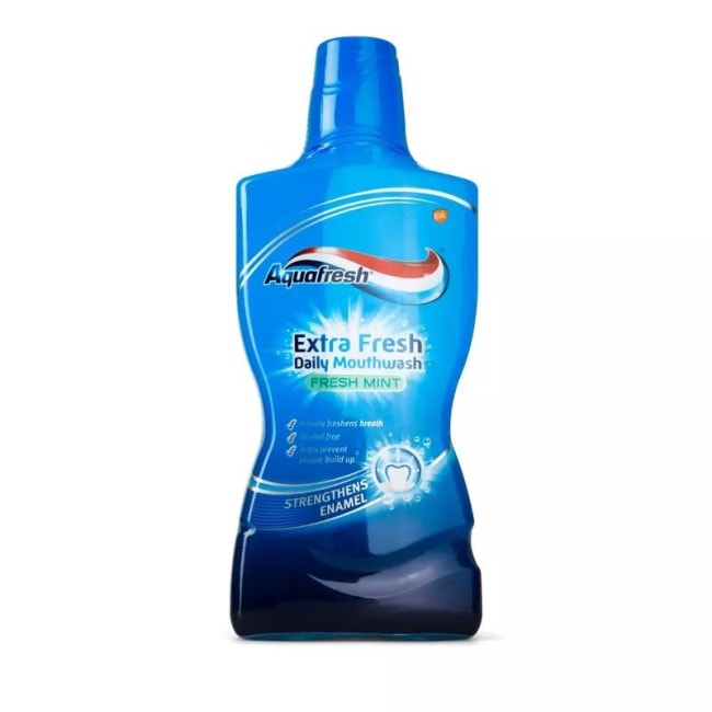 Aquafresh Fresh Mint Mouthwash 500ml