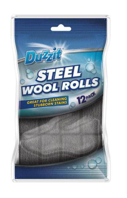 Duzzit Steel Wool Rolls 12pk