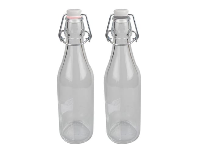 Cooke&Miller Glass Bottle 500ml Div.Farger