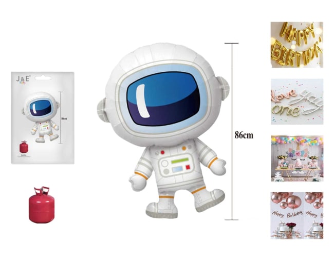 J&E Party Astronaut Balloon 86cm