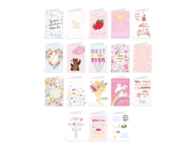 Mother's Day Card Div.Typer Display