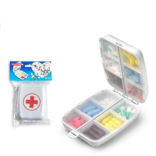 Plastic Forte Travel Pill Case