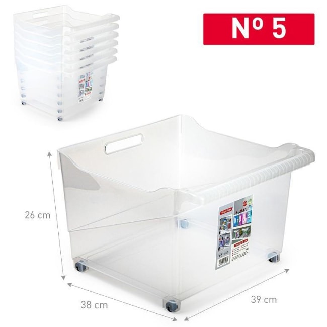 Plastic Forte Multitask Trolley No.5 38x39x26cm