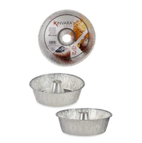 Kinvara Aluminium Kakeform Ø25,5x7,7cm 2stk