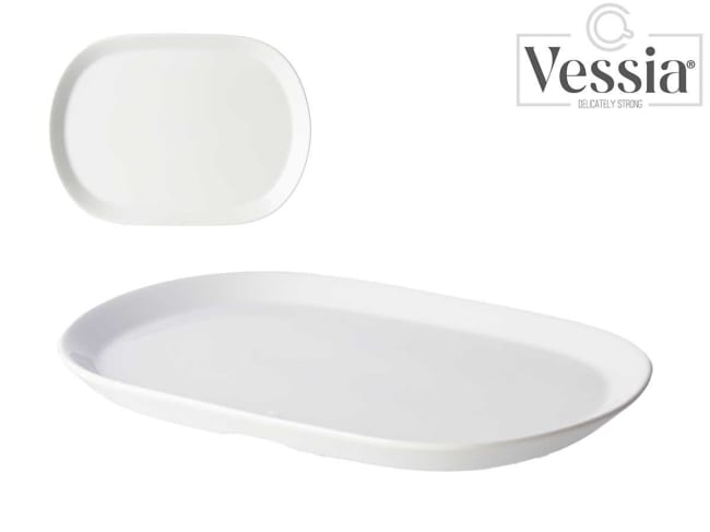 Vessia Oval Porcelain Tray 27cm