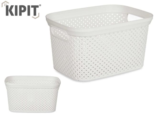 Kipit Organiser Basket White 3L