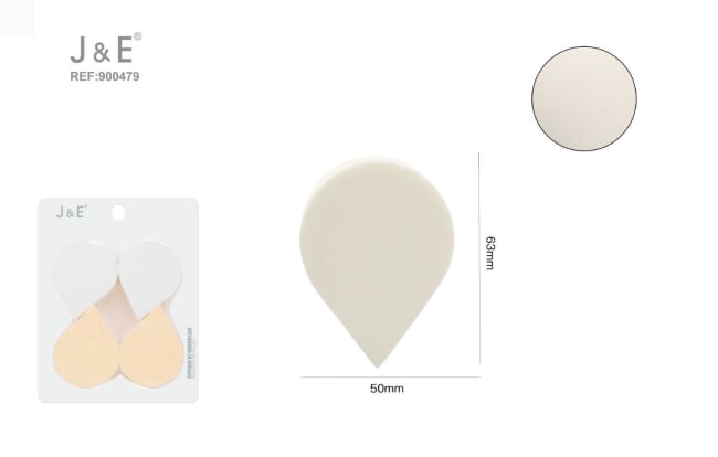 J&E Make Up Blender Svamp 4pk