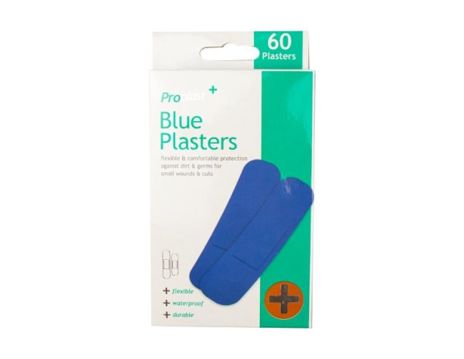 ProPlast Blue Plasters 60pk