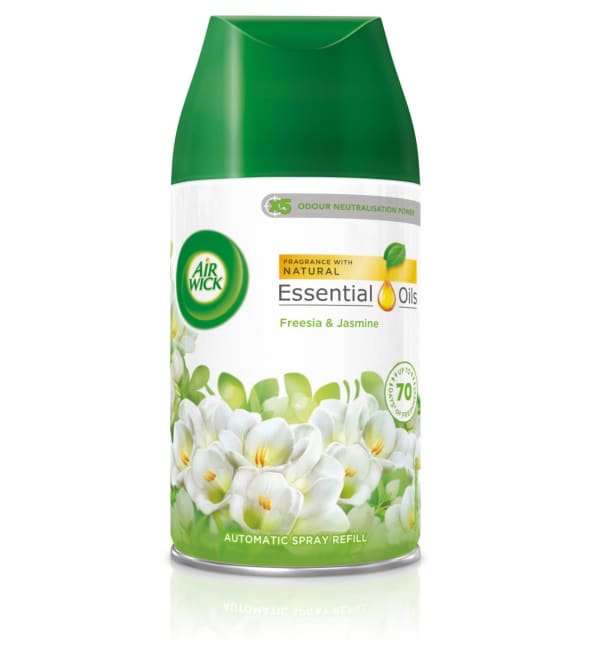Air Wick Essential Oils Freesia & Jasmine Air Freshener Refill 250ml 