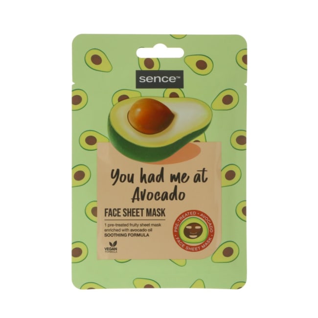 Sence Avocado Facial Sheet Mask 20ml