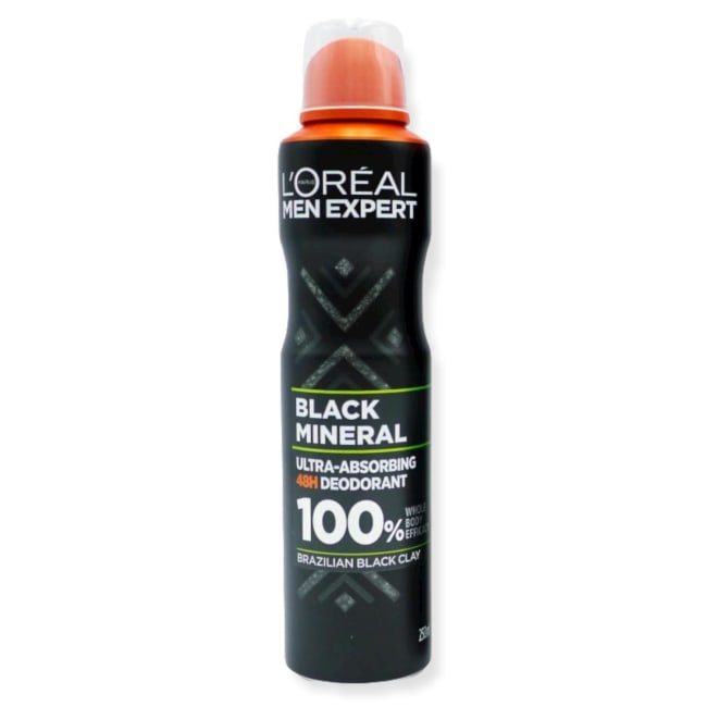 L'Oreal Men Expert Black Mineral Deospray 250ml