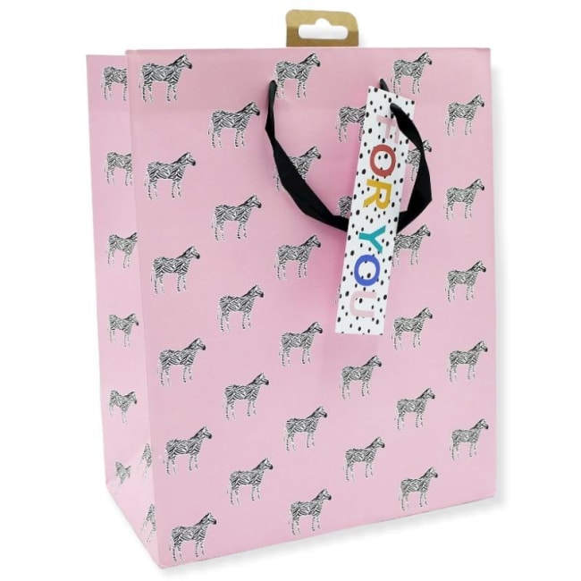 Zebra Gift Bag Large