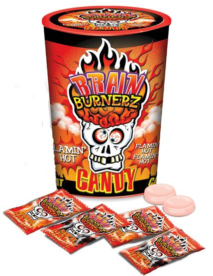 Brain Burnerz Super Flamin' Hot Candy 48