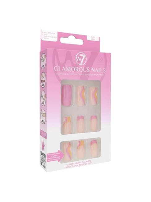 W7 Easy Living Glamourous False Nails
