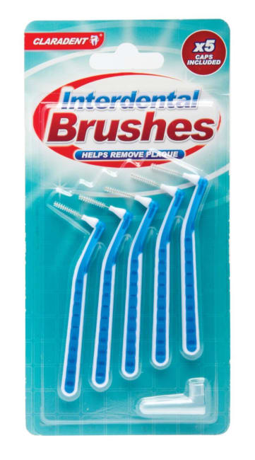 Claradent Interdental Brushes 5pk