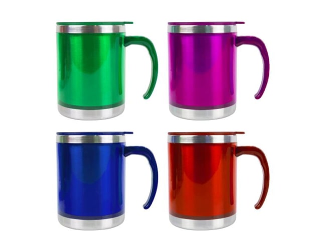 Bergen Reise Kopp m/lokk 450ml Div.Farger