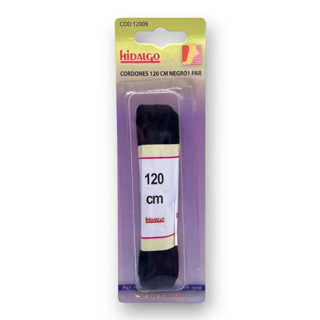 Hidalgo Skolisser Svarte 120cm 1par