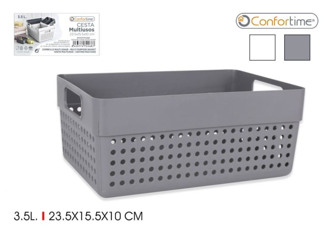 Confortime Oppbevaringskurv 23,5x15,5x10cm