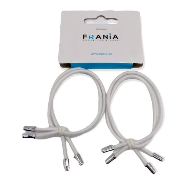 Frania Hårstrikker Hvit 2stk