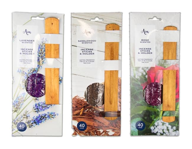 Aira Røkelse Sett Div.Typer