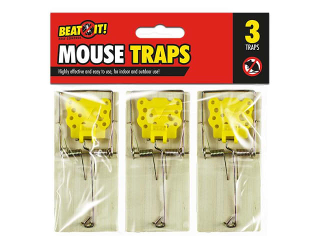 Beat It Mouse Traps 3pk