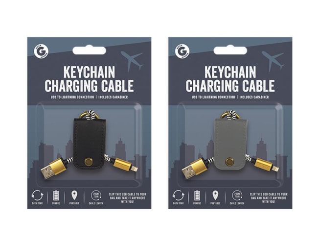 G&G Keychain Charging Cable Div.Farger