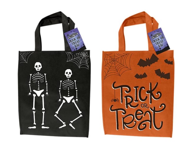 Halloween Trick Or Treat Bag Div.Farger
