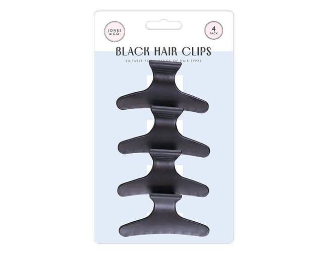 Jones&Co Hair Clips 4pk