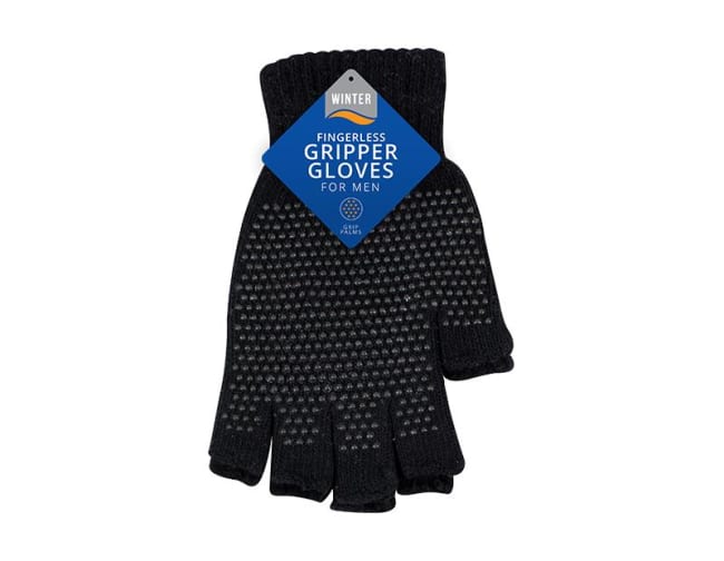 Farley Mill Fingerless Gripper Gloves Men