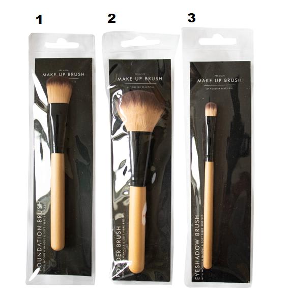 Forever Beautiful Makeup Børste Div.Typer