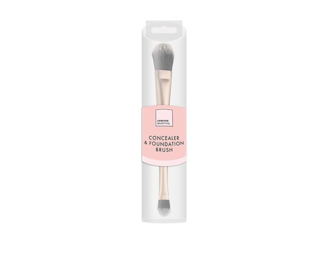 Forever Beautiful Rose Gold Concealer & Foundation Brush