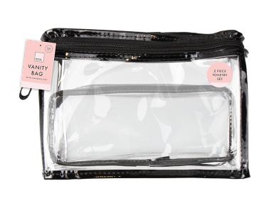 Forever Beautiful Toiletry Bag Set 2pk
