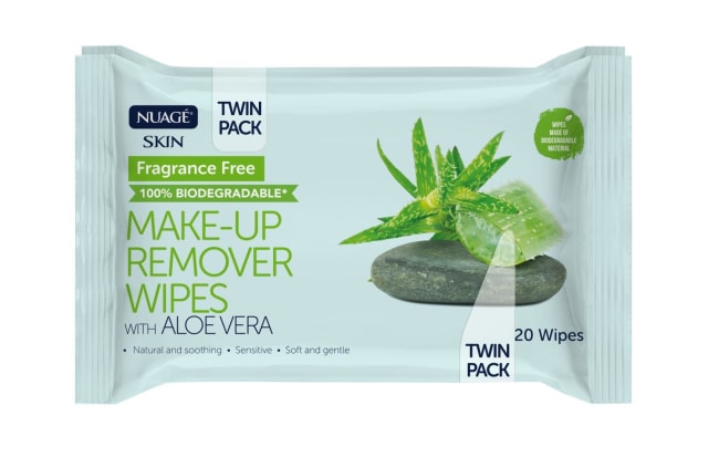 Nuage Skin Make-Up Remover Wipes 2x20pk