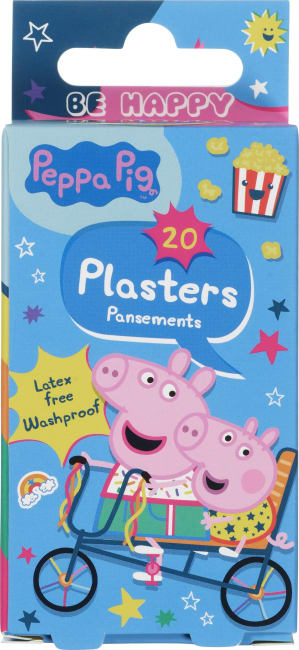 Jellyworks Peppa Pig Plaster 20pk