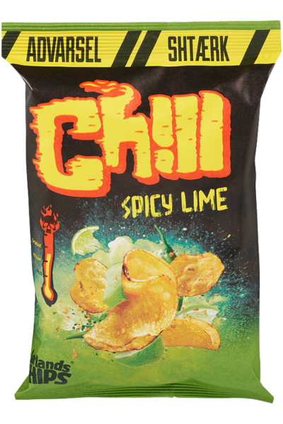 Sørlandschips CH!LL Spicy Lime 150g