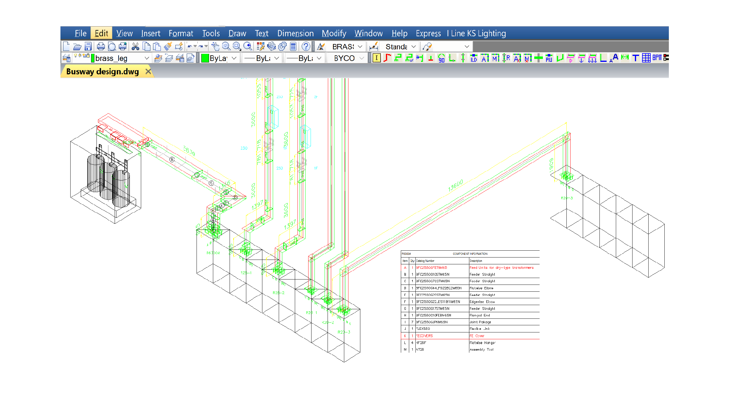Busway design workflow diagram