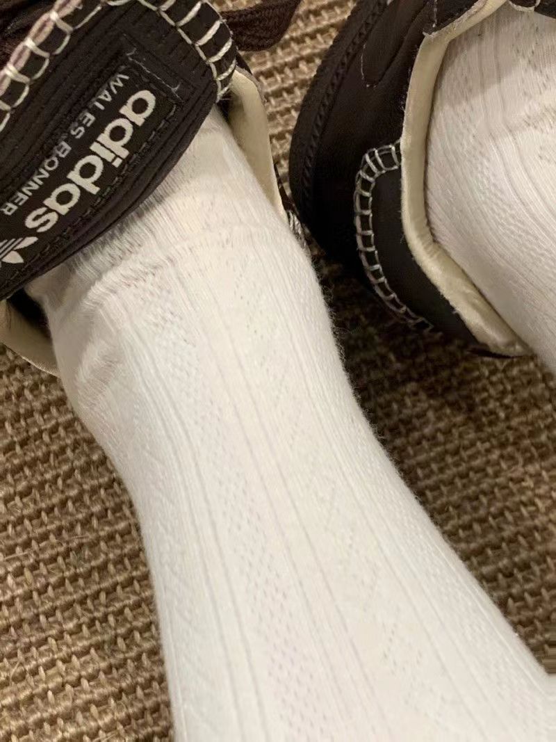 Vớ Cổ Cao Nhún Nữ Hàn Quốc Vintage TIỆM VỚ ÊM - Tất Gân Tăm Ren Cotton Co Giãn, Mềm Mịn