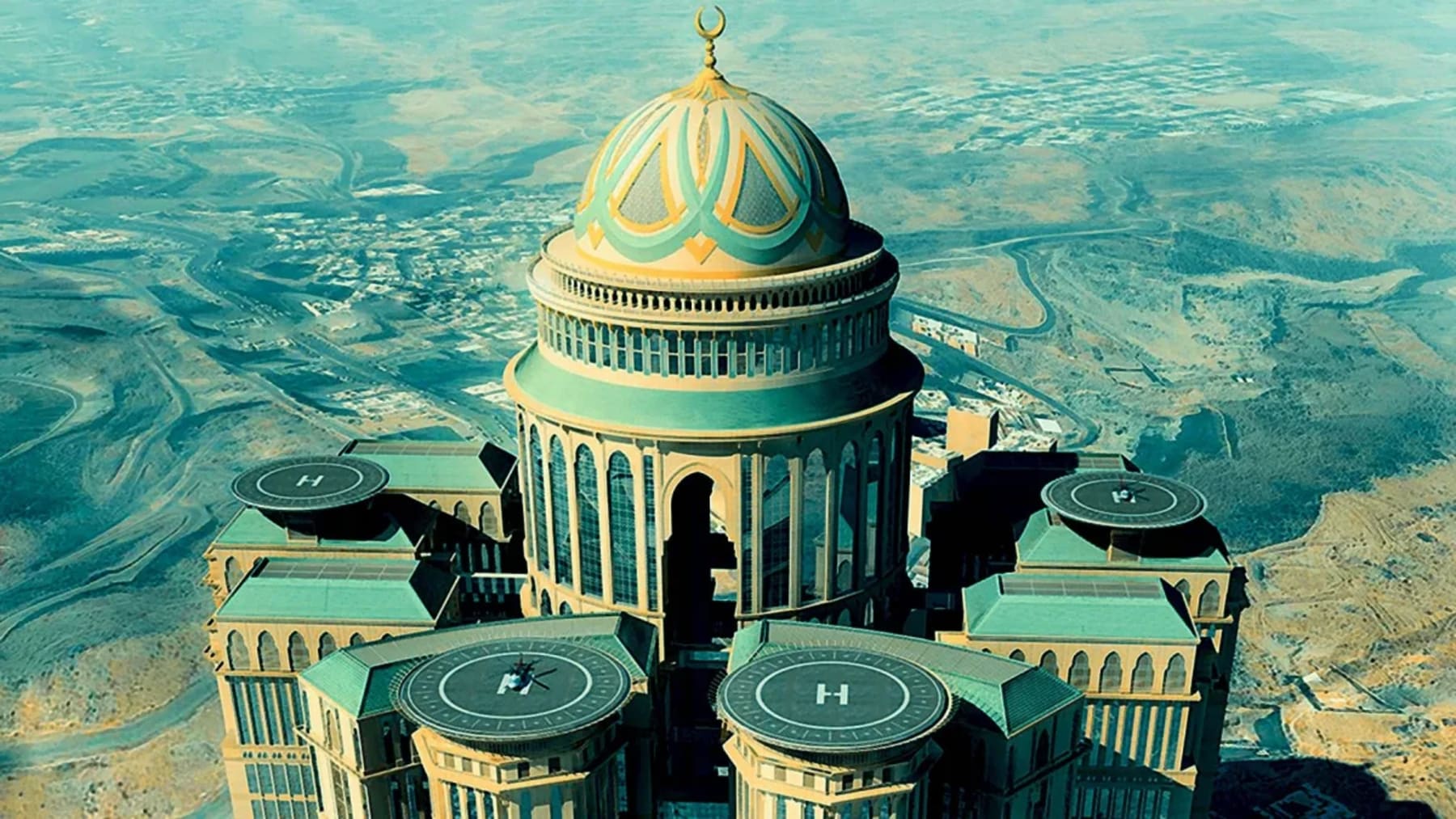 Abraj Kudai: het grootste hotel ter wereld in aanbouw