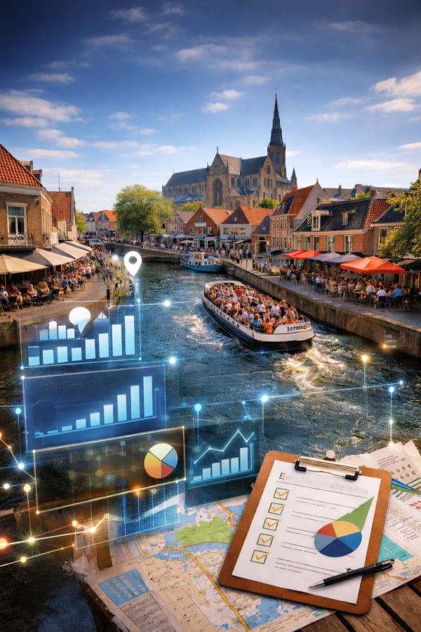 Dure toerismemonitors achterhaald: realtime inzicht rukt op