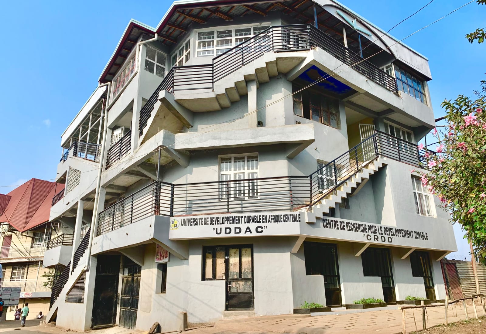 Vue réelle de l’établissement scolaire à Goma