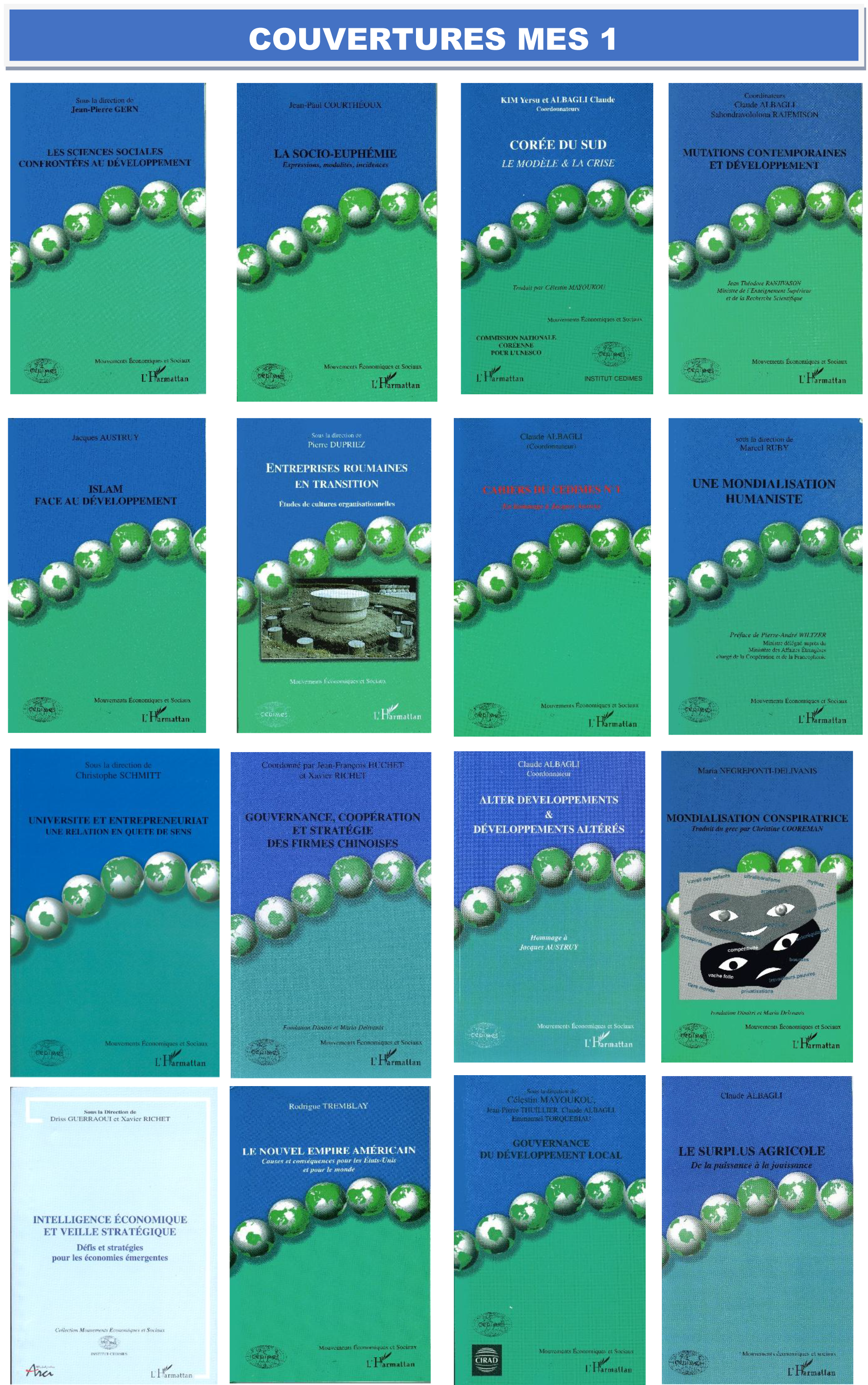 Couverture Collection MES 1