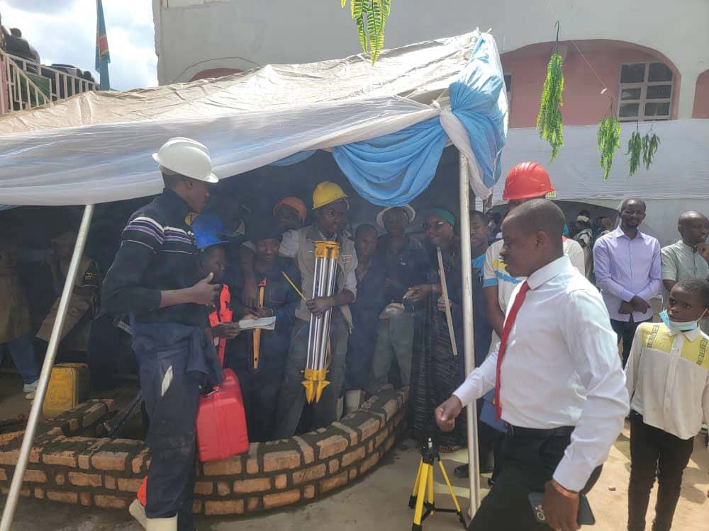 Exercice pratique de formation en construction.