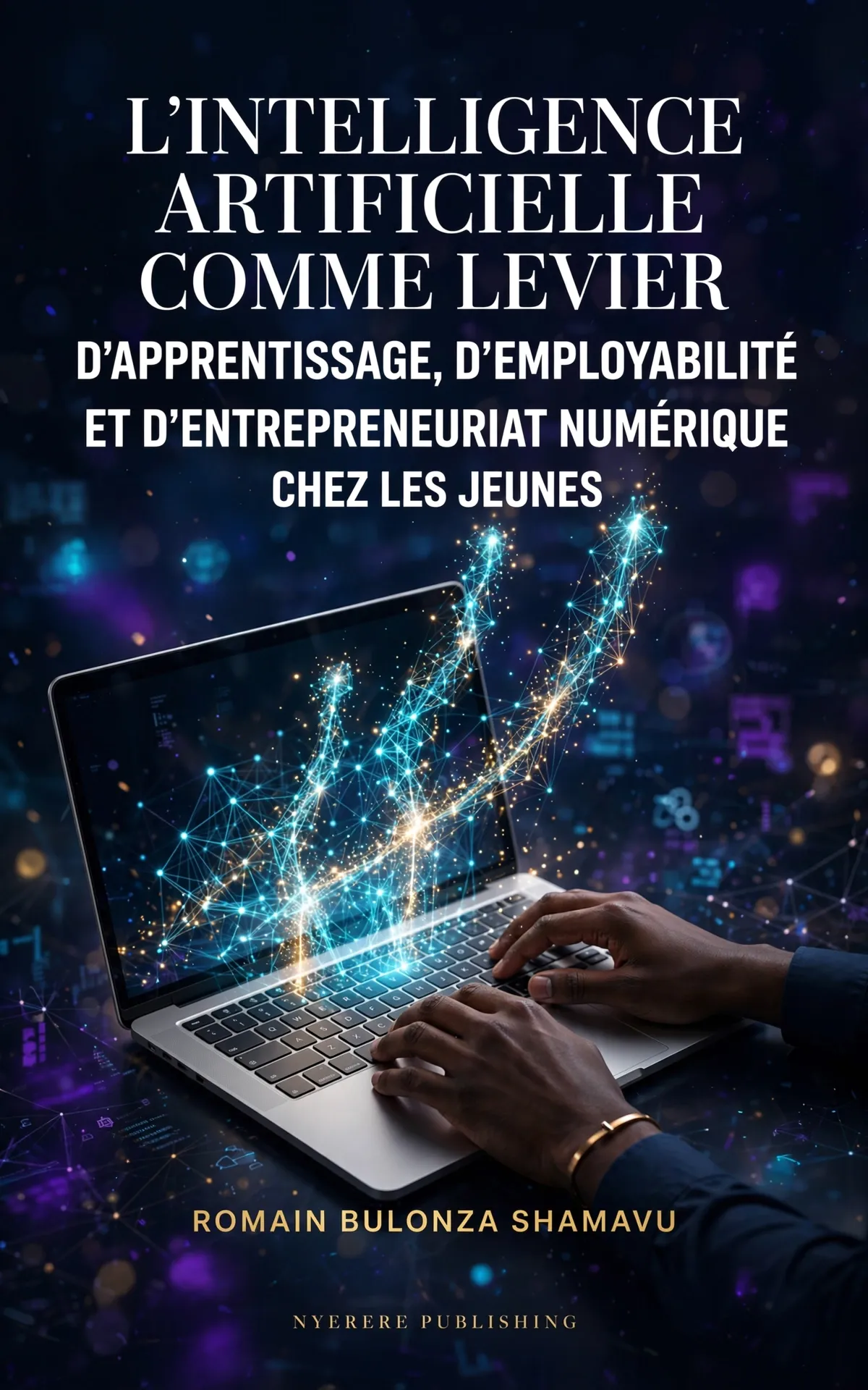 Couverture — L’intelligence artificielle comme levier d’apprentissage, d’employabilité et d’entrepreneuriat numérique chez les jeunes — Romain Bulonza Shamavu