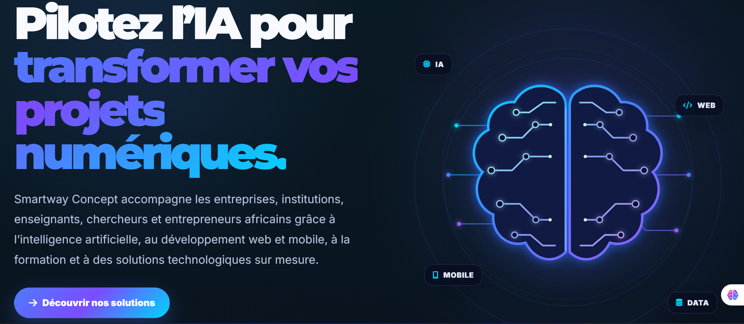 Smartway AI Ecosystem ouvre ses portes : rejoignez un environnement africain intégré pour apprendre, créer et entreprendre
